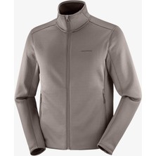 Salomon Outlıne Warm Erkek Tam Fermuar Polar Iron LC2608700