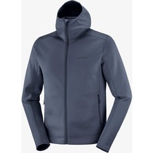 Salomon Outlıne Warm Erkek Tam Fermuar Polar Blue Nights LC2483200