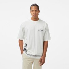 Unıted4 Erkek Beyaz Sweatshirt