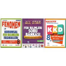 Fenomen Yayıncılık Fenomen 8.sınıf Kurumsal Fasikülleri+Newton All Star+Kurmay Kkd Fen Bilimleri (3 Kitap) 202500475