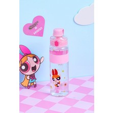 Powerpuff Girls Lisanslı Plastik Şişe 1100ML - Pembe