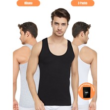 Erkek 3'lü Rambo Sporcu Esnek Atlet