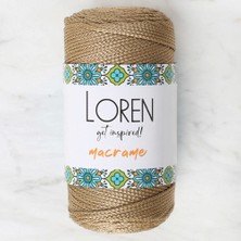 Loren Macrame Sütlü Kahve El Örgü Ipi - Rm 041 - 34328