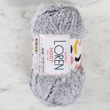 Loren Mery Açık Gri El Örgü Ipi - M406 - 34313