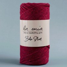 La Mia Boho Slim Bordo El Örgü Ipi -L065 - 34200