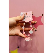 Sanrio Lisanslı Boncuklu Saç Lastiği - Hello Kitty