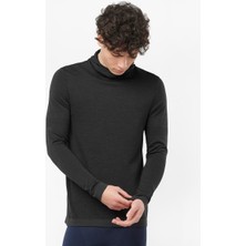 Salomon Outspeed Wool Erkek Üst Içlik Black LC2117800