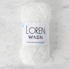 Loren Wash Beyaz El Örgü Ipi - R150 - 34040