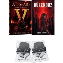 Düzenbaz ve Ateşpare 1 Canavar Mı Kahraman Mı? Ceren Melek 2li Set + Hediyeli