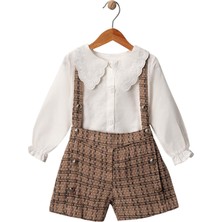 Celira Kahverengi Jakarlı Gömleli Takım 2y,3y,4y,5y