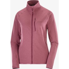 Salomon Essentıal Lıghtwarm Kadın Tam Fermuar Polar Nocturne LC2647700