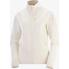 Salomon Essentıal Lıghtwarm Kadın Tam Fermuar Polar Whisper White LC2647900