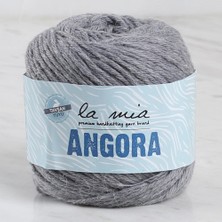 La Mia Angora 50GR Gri El Örgü Ipi - L134 - 33809