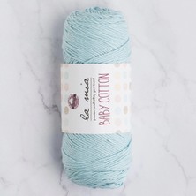 La Mia Baby Cotton Açık Mavi El Örgü Ipi - L036 - 33625