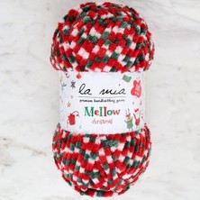 La Mia Mellow Christmas Altın Simli El Örgü Ipi -
