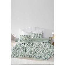 Okaliptus Çift Kişilik Nevresimli Pike Takımı - 7 Parça Çeyiz Seti