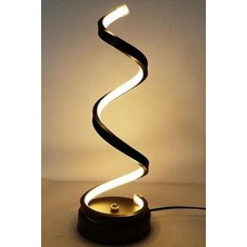 Kıvrımlı Gece Lambası Spiral Gece Lambası Dekor Hediyelik