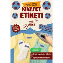 Kıyafet Etiketi - Okul Kıyafetlerine Kişiye Özel 30 Saniyede Kolay Uygulama Yıkanabilir -Trabzonspor