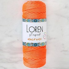 Loren Macrame Neon Turuncu El Örgü İpi - L113