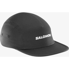 Salomon Logo 5 Panel Şapka Deep Black LC2681800
