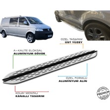 T5 Transporter City Van Uzun Şase Araca Özel Prv1 Yan Basamak 2003 2004 2005 2006 2007 2008 2009 2010