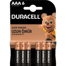 Nessiworld Duracell 6'lı Aaa Ince Kalem Pil