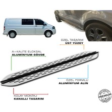 T5 Transporter City Van Uzun Şase Araca Özel Prv1 Yan Basamak 2011 2012 2013 2014 2015