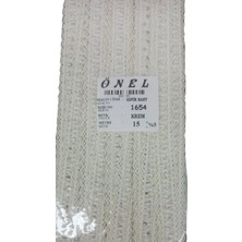 Dantel Polyester Güpür Bant Krem 15 Metre En 3 cm ON-1654-K