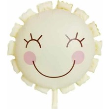 Retro Güneş Folyo Balon 51X54CM