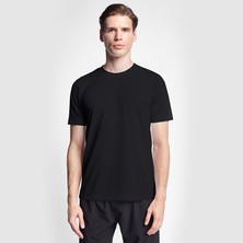 Lescon 25S-1298-25N Erkek Kısa Kol Tişört Siyah