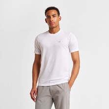 Lescon 25S-1298-25N Erkek Kısa Kol Tişört Beyaz