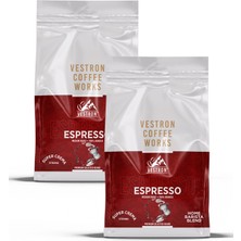Vestron Espresso Home Barista Blend Süper Crema Strong 1kg Çekirdek Kahve Arabica Medium Roast