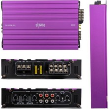 TITAN-804 4 Kanallı Max 1600 Watt Oto Amfi-Anfi