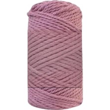 Pamuk Makrome 4 mm Ip  Gül Kurusu