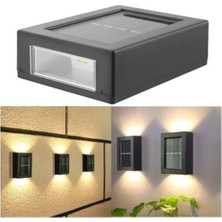 Solar 4 Ledli 11CM Du Aydınlatması MZ-309