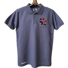 Modrenza Füme Lacoste Tasarım Polo Yaka