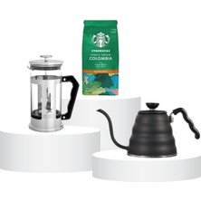 French Press Filtre Kahve Seti