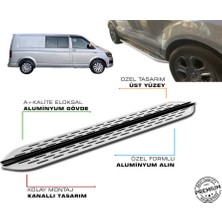 Ram Pro V1 S Dizayn Yan Basamak 250 cm T4+T5(Camlı Van+ Caravella+City Van )+T6