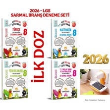 2026 Lgs 8. Sınıf Lgs - Meb Böyle Sorar Sarmal Branş Deneme Seti Ilk Doz Priz Tutuculu