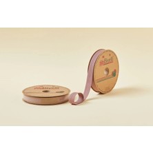 Biye Koton Katlı D59 Gül Kurusu 2 cm 25 Metre %65 Koton %35 Polyester