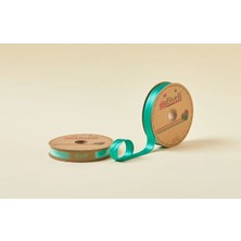 Biye Saten Katlı 085 Koyu Yeşili 2 cm 25 Metre %100 Polyester