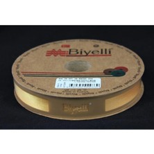 Biye Saten Katlı 034 Sarı 2 cm 25 Metre %100 Polyester
