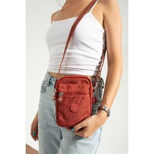 Nemo Bags Unisex Telefonluk, Cüzdan, Kartlık, Çapraz Askılı Omuz Çantası, 18X13CM