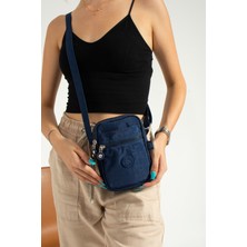 Nemo Bags Unisex Telefonluk, Cüzdan, Kartlık, Çapraz Askılı Omuz Çantası, 18X13CM