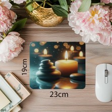 Luluyen Spa Ortamı Temalı Dinlendirici Mouse Pad - 19X23 cm 2 mm Dikdörtgen Ithal Baskılı Mouse Pad