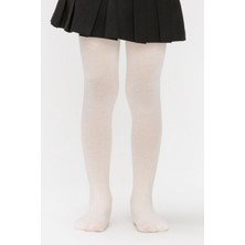 Kız Çocuk Vanilya Micro 40 Külotlu Çorap