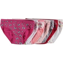 Kız Çocuk Pembe Külot 6 Lı