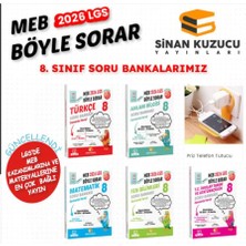 2026 Sinan Kuzucu  8.sınıf Türkçe Mat Fen Inkilap Anlam Bilgisi Set 5 Kitap Priz Tutucu Hediye