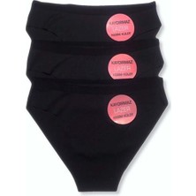 Lazer Kesim Iz Yapmaz Kadın Külot 3 Lü