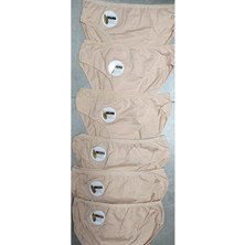 Kadın Ten Modal 6'lı Bikini Bel Külot 1850